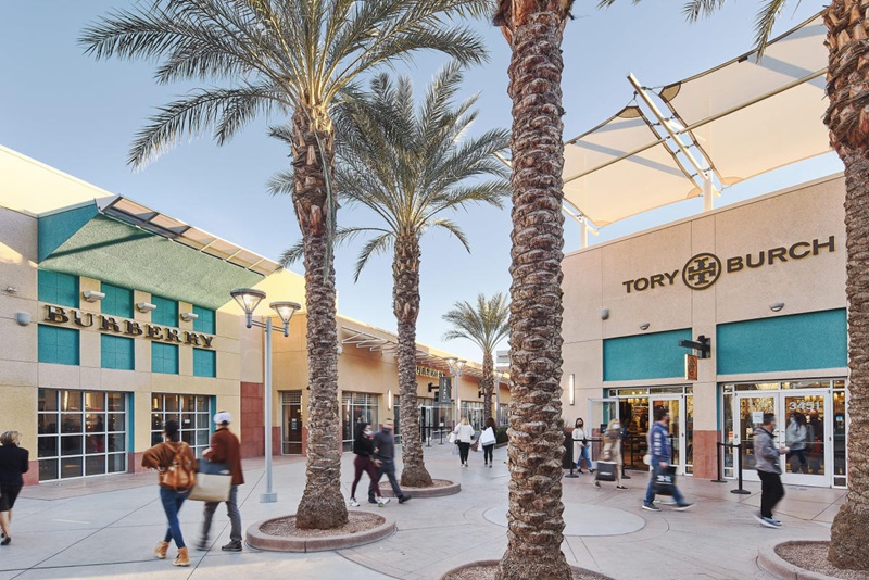 Lojas do North Premium Outlets em Las Vegas