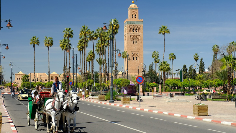 Maarakech em Marrocos