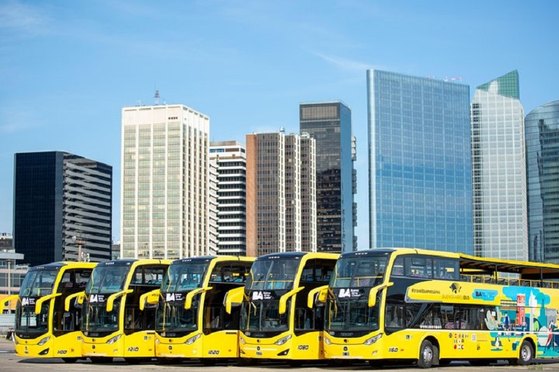 Passeio de ônibus turístico em Buenos Aires na Argentina