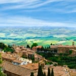 Paisagem de Montalcino
