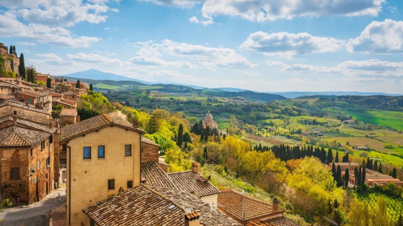 Paisagem de Montepulciano