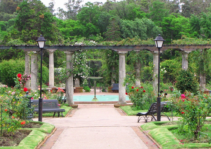 Parque El Rosedal para visitar em Montevidéu