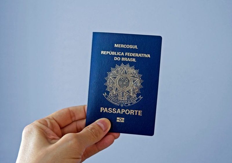 Passaporte brasileiro nas compras