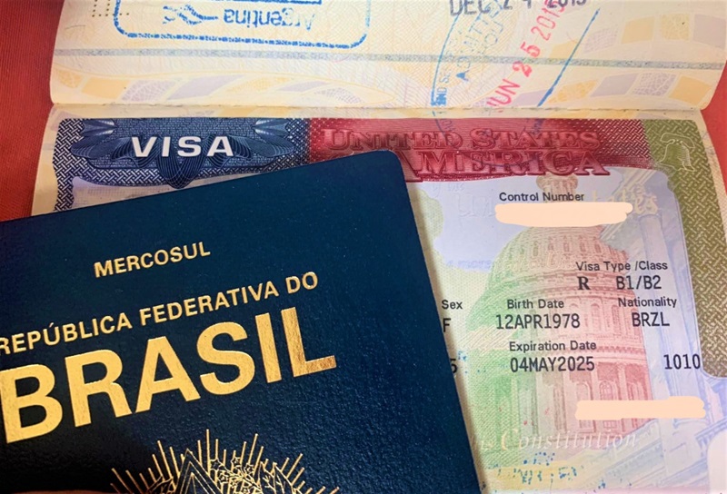 Passaporte e visto de entrada