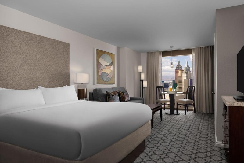 Quarto do hotel Marriott’s Grand Chateau em Las Vegas