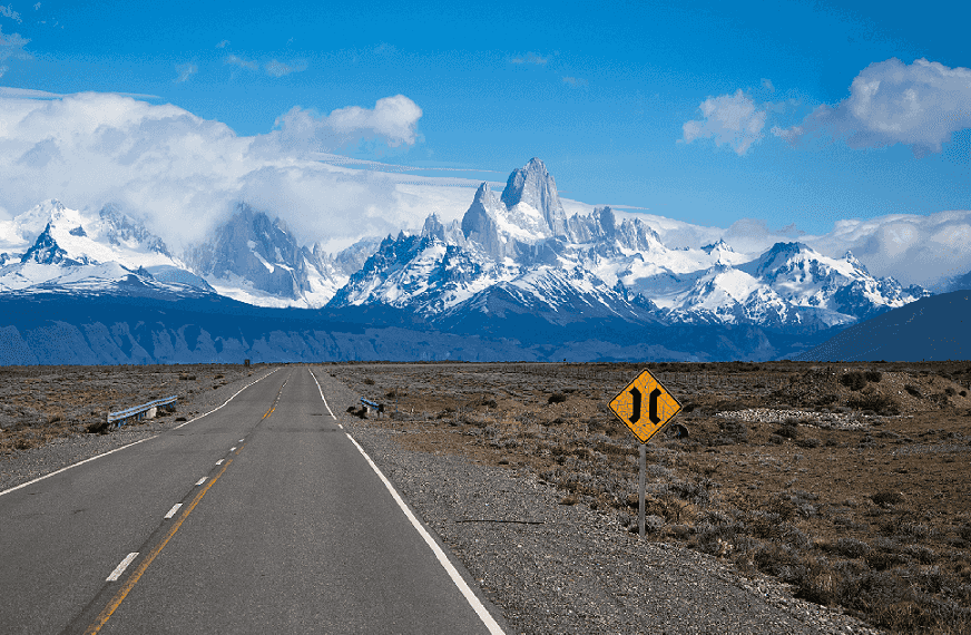 Roteiro de carro saindo da Argentina