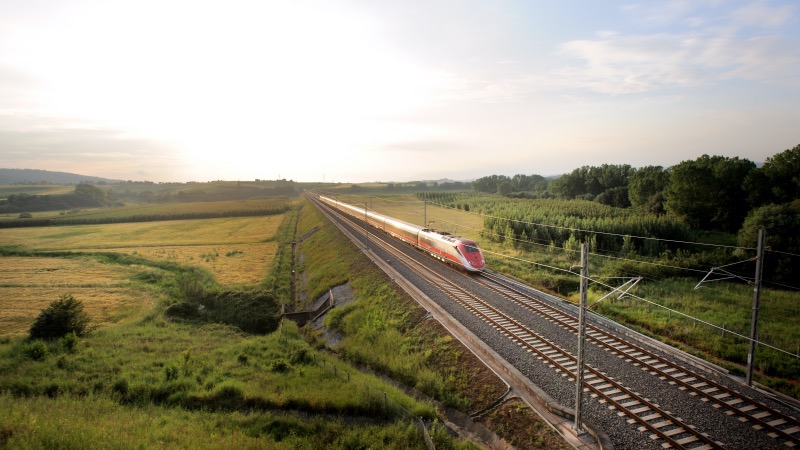 Roteiro de trem pela Itália