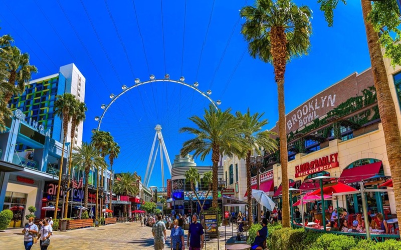 The LINQ Promenade em Las Vegas