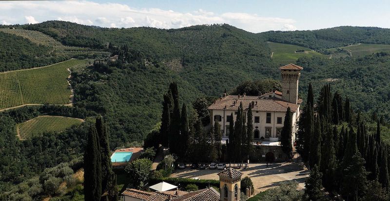 Vinícola Castello Vicchiomaggio em Greve in Chianti
