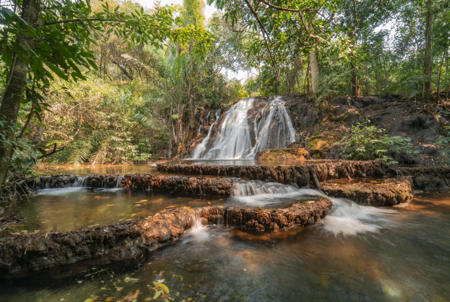 Trilha pelas cachoeiras do Rio Mimoso