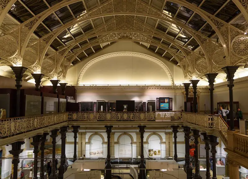 Interior Museu Nacional da Irlanda em Dublin