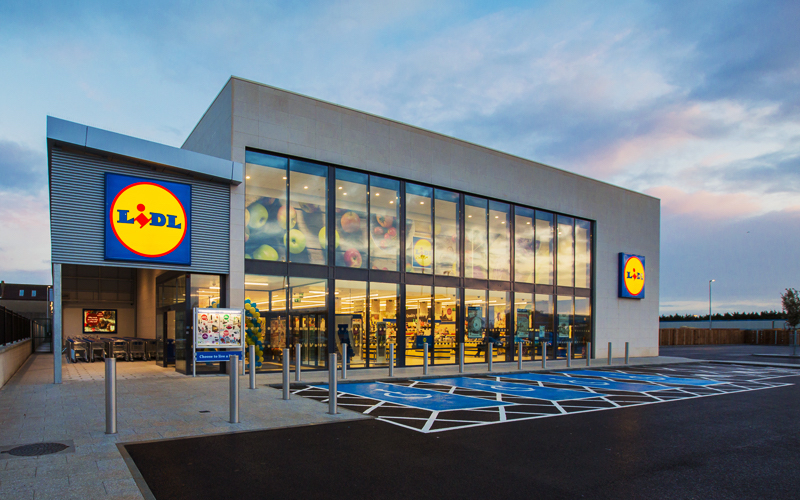 Supermercado Lidl em Dublin