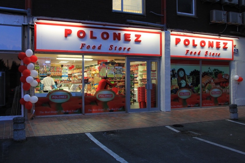 Supermercado Polonez em Dublin