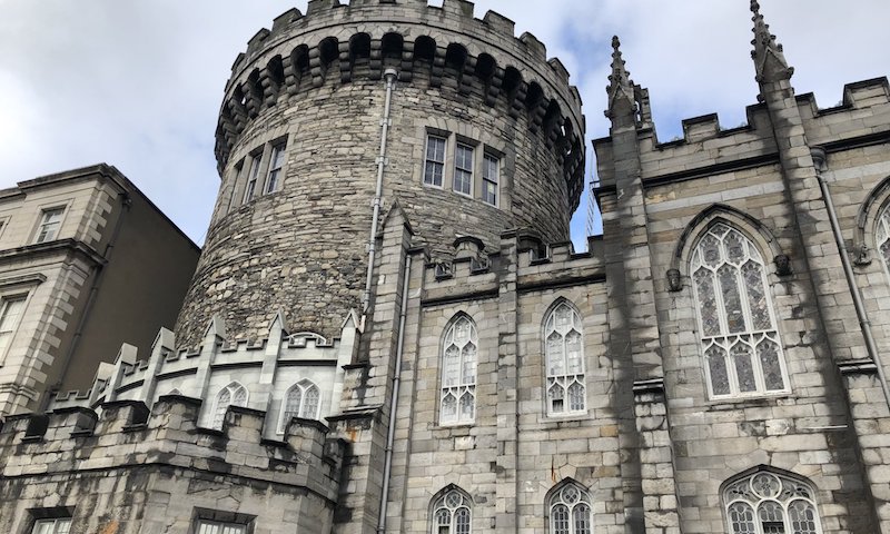 Castelo de Dublin - exterior