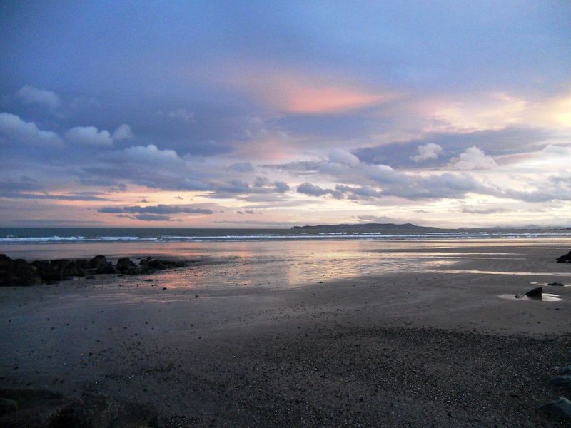 Praia Donabate em Dublin