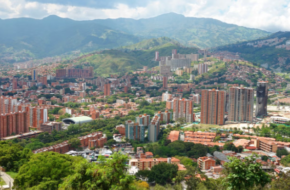 Mapa turístico de Medellín