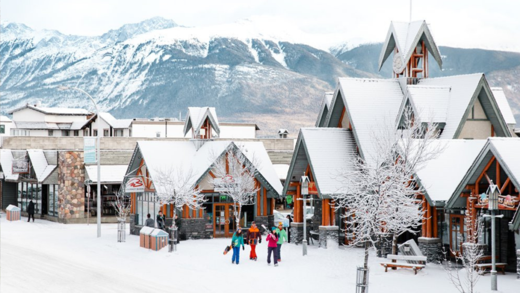 Jasper, cidade alpina canadense