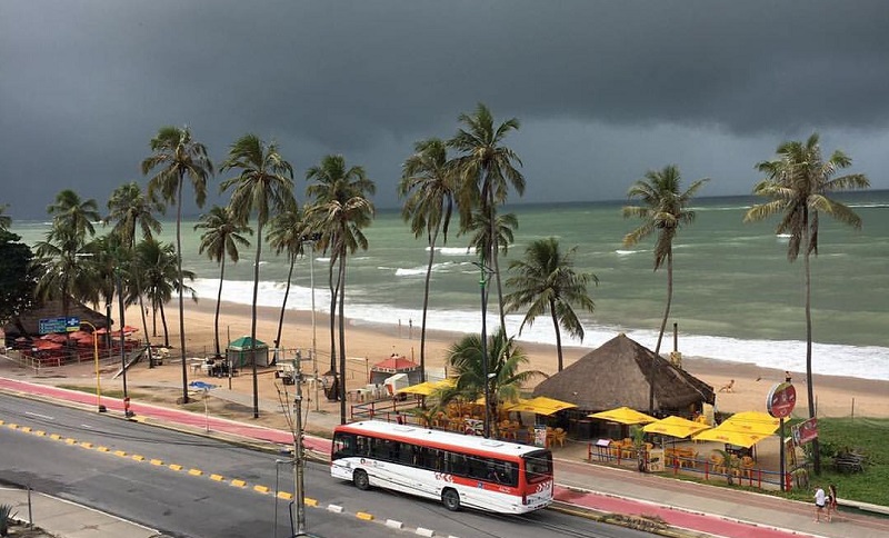 Temporada de chuvas em Maceió