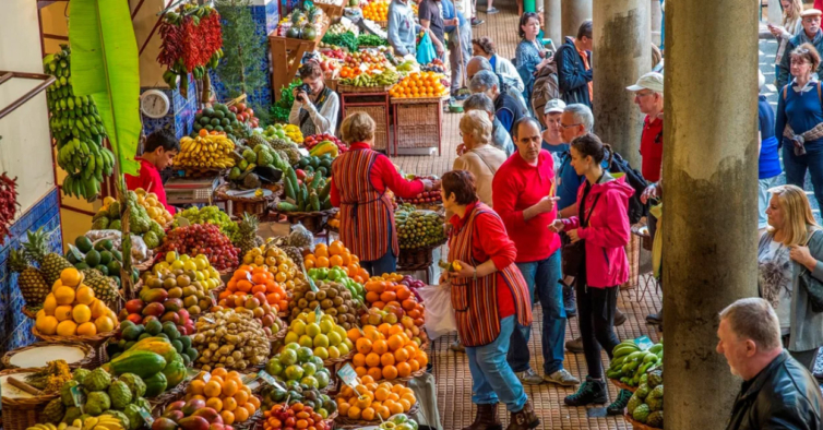 Mercado dos Lavradores na Madeira