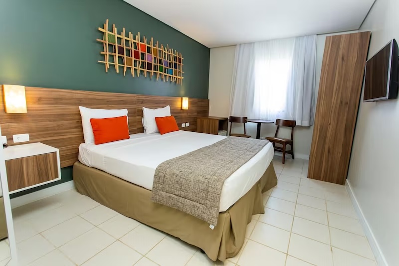 Quarto do hotel Oceani no Beach Park