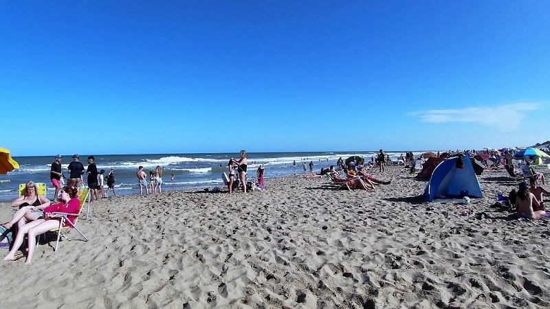 Praia Mar de Las Pampas na Argentina
