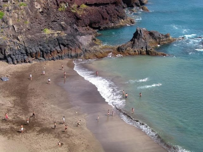Praia na Ponta de São Lourenço na Madeira