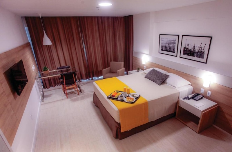 Quarto hotel Gran Mareiro em Fortaleza