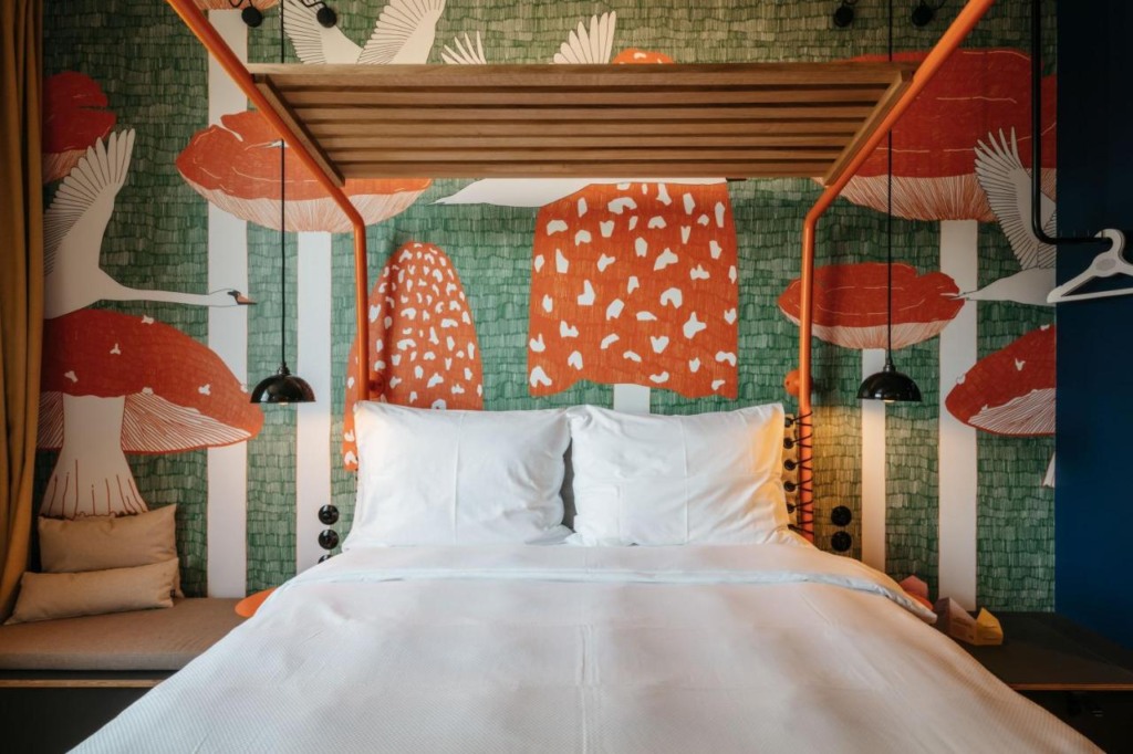 Quarto do hotel Superbud