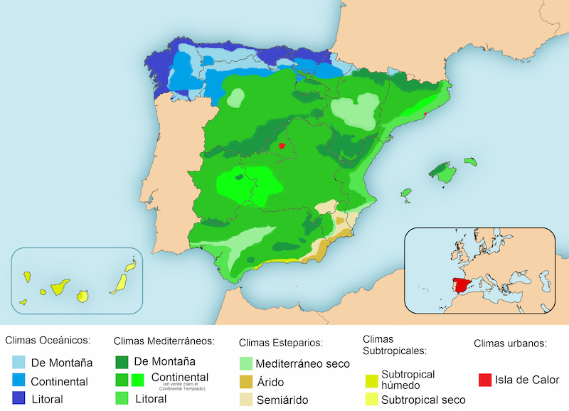 Clima na Espanha