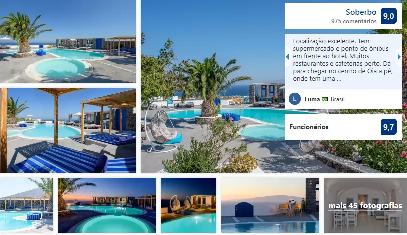 Hotel Anemomilos em Santorini