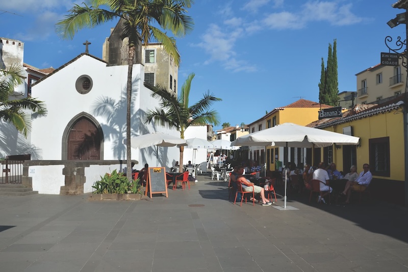 Centro do Funchal na Madeira