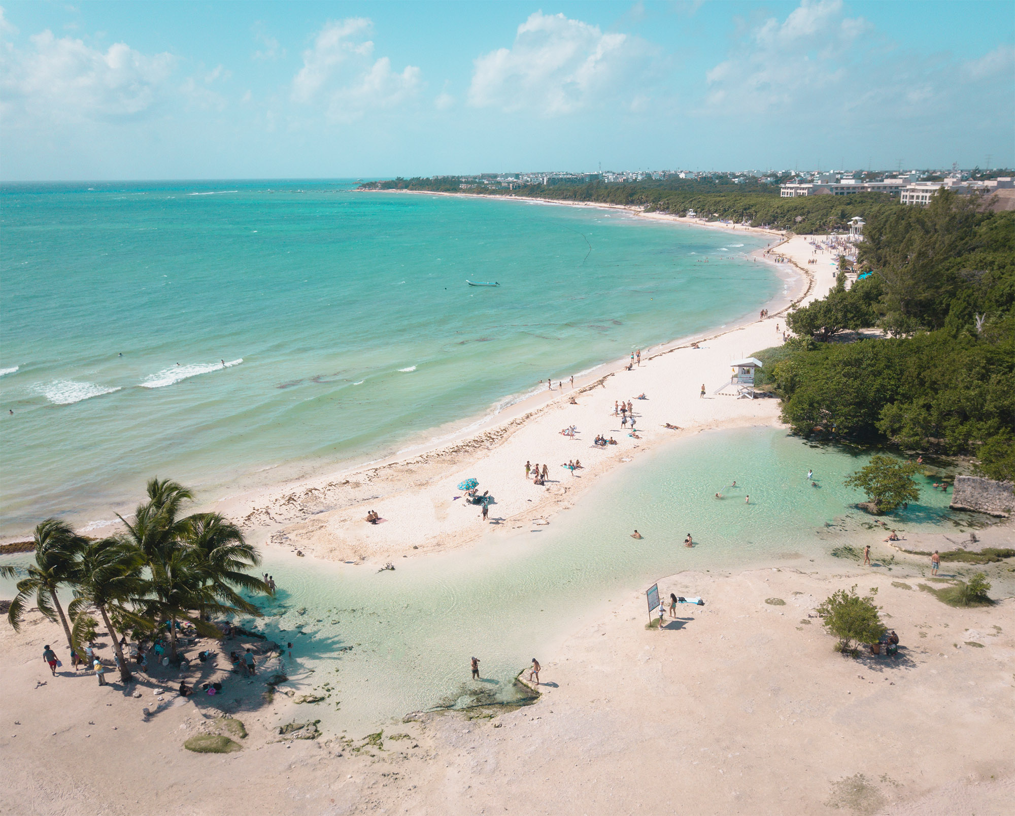 Praia de Playa del Carmen