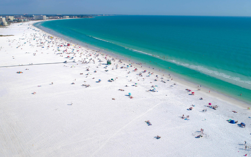 Praias imperdíveis ao redor de Orlando: Sarasota