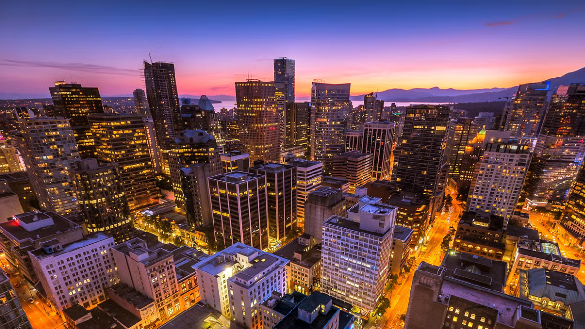Vancouver à noite