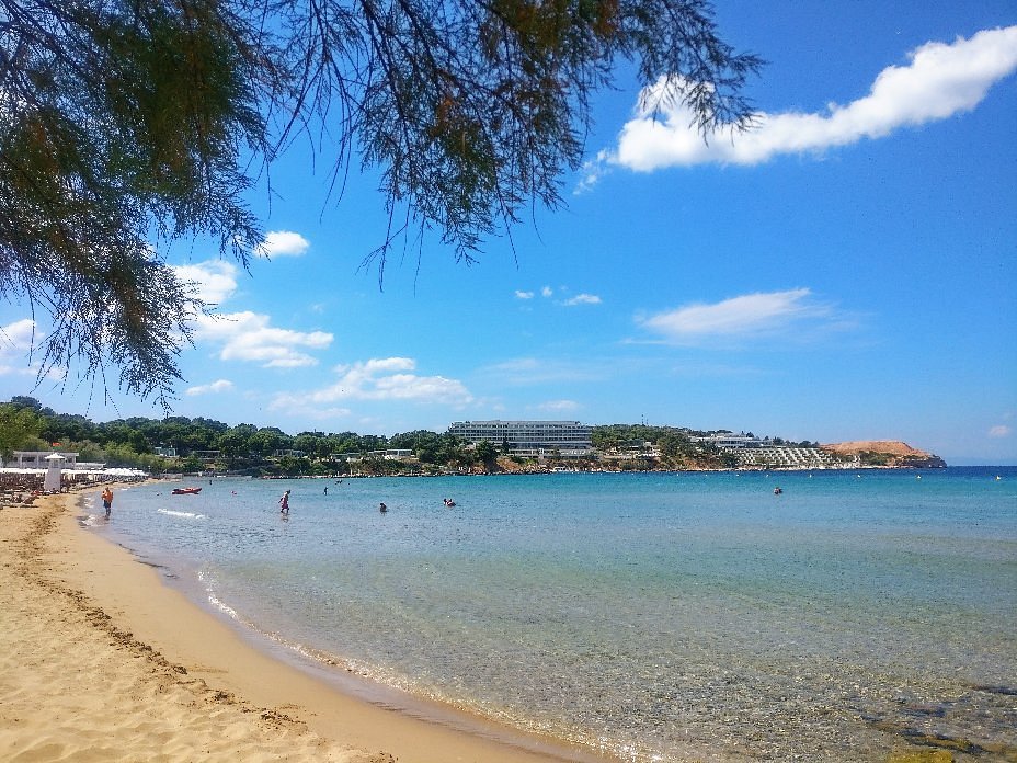 Praia de Astir em Atenas