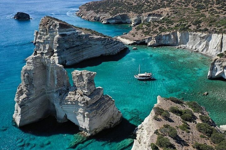 Kleftiko Beach, ilha de Milos