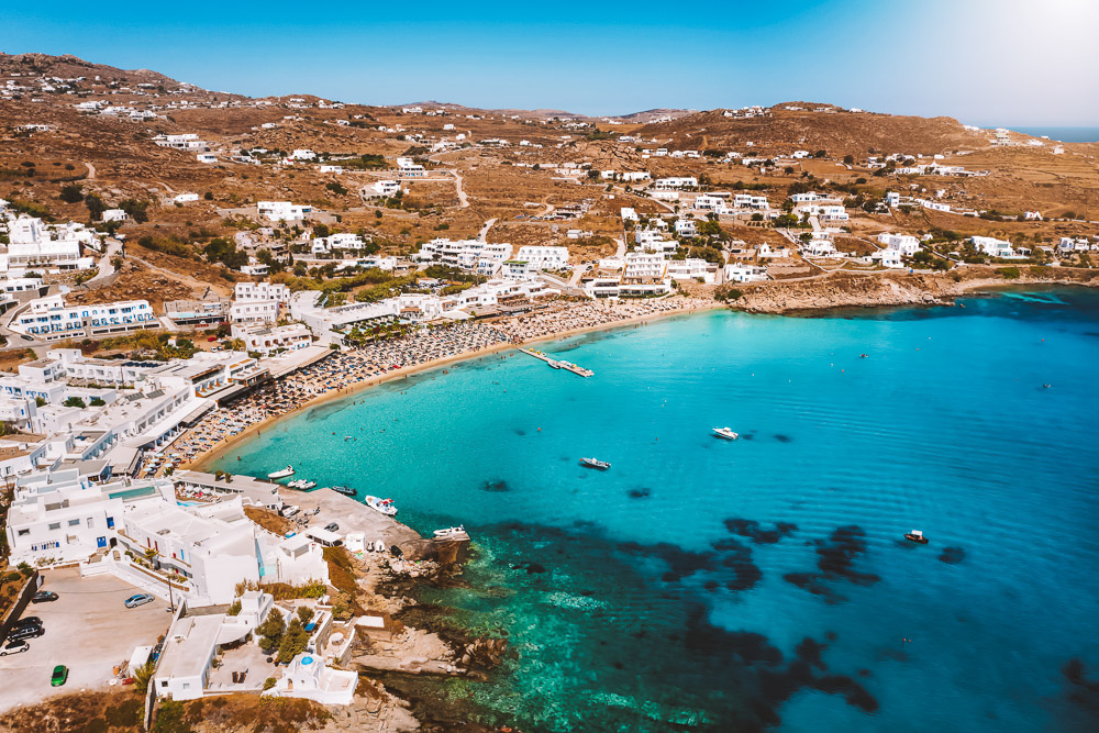 Roteiro rápido de 1 dia em Mykonos