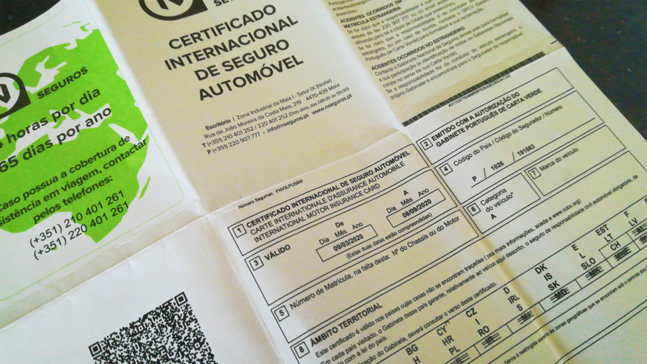 Quanto custa a Carta Verde para Argentina, Uruguai e Paraguai?