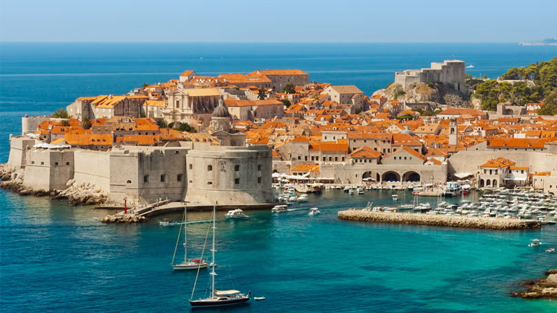 Dubrovnik no verão