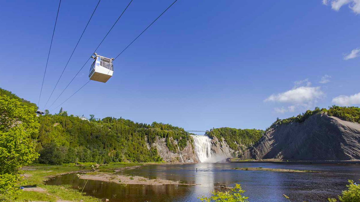 Como ir às Cataratas de Montmorency em Quebec