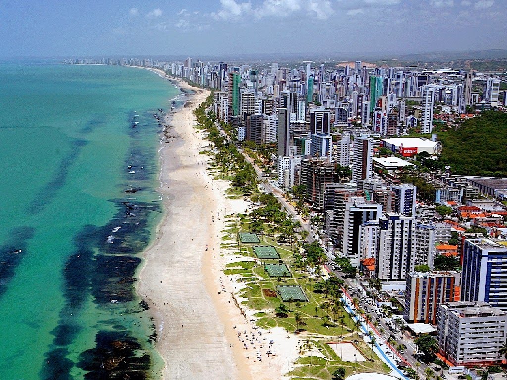 Mapa turístico de Recife