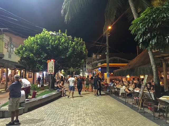 Porto de Galinhas de noite