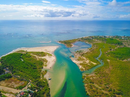 Vista aérea Pontal de Maracaípe