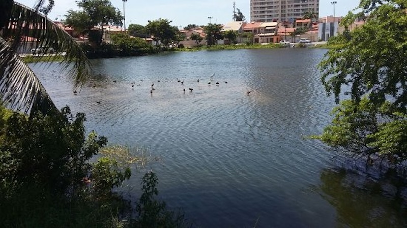 Lago Jacarey em Fortaleza