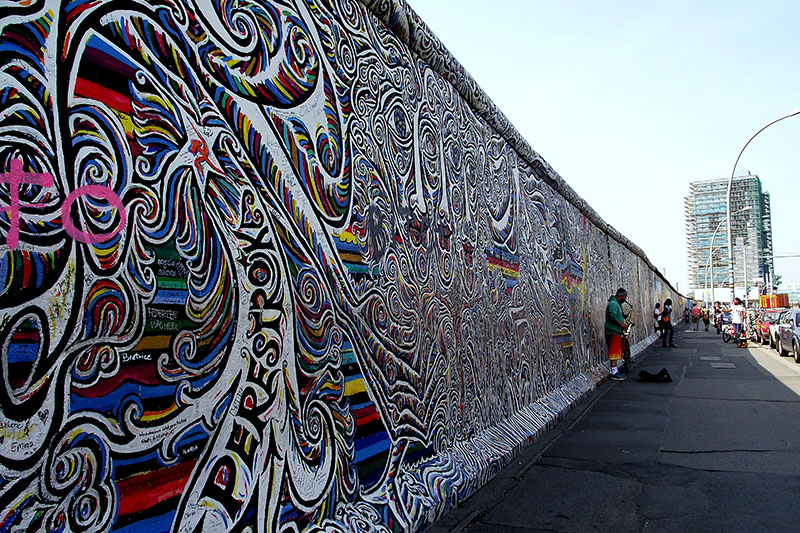 East Side Gallery em Berlim