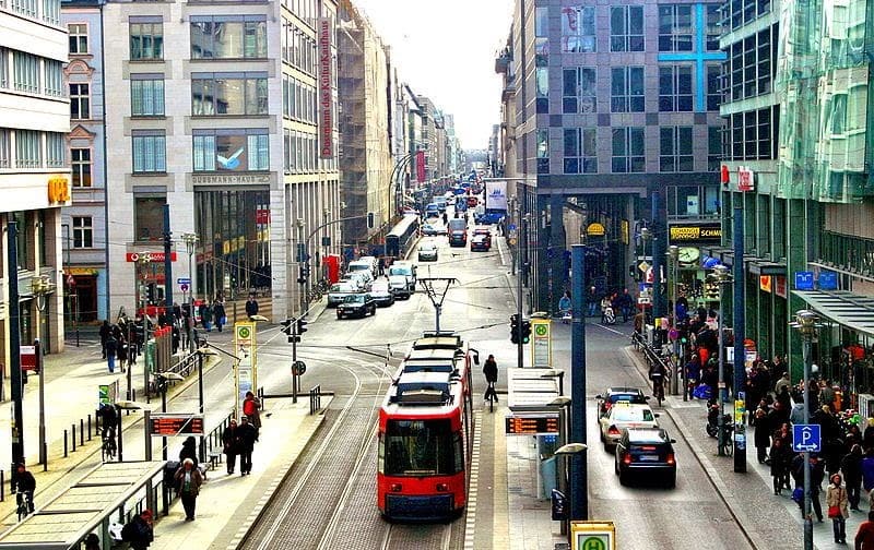 Friedrichstraße em Berlim