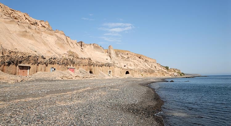 Praia Monolithos, Santorini