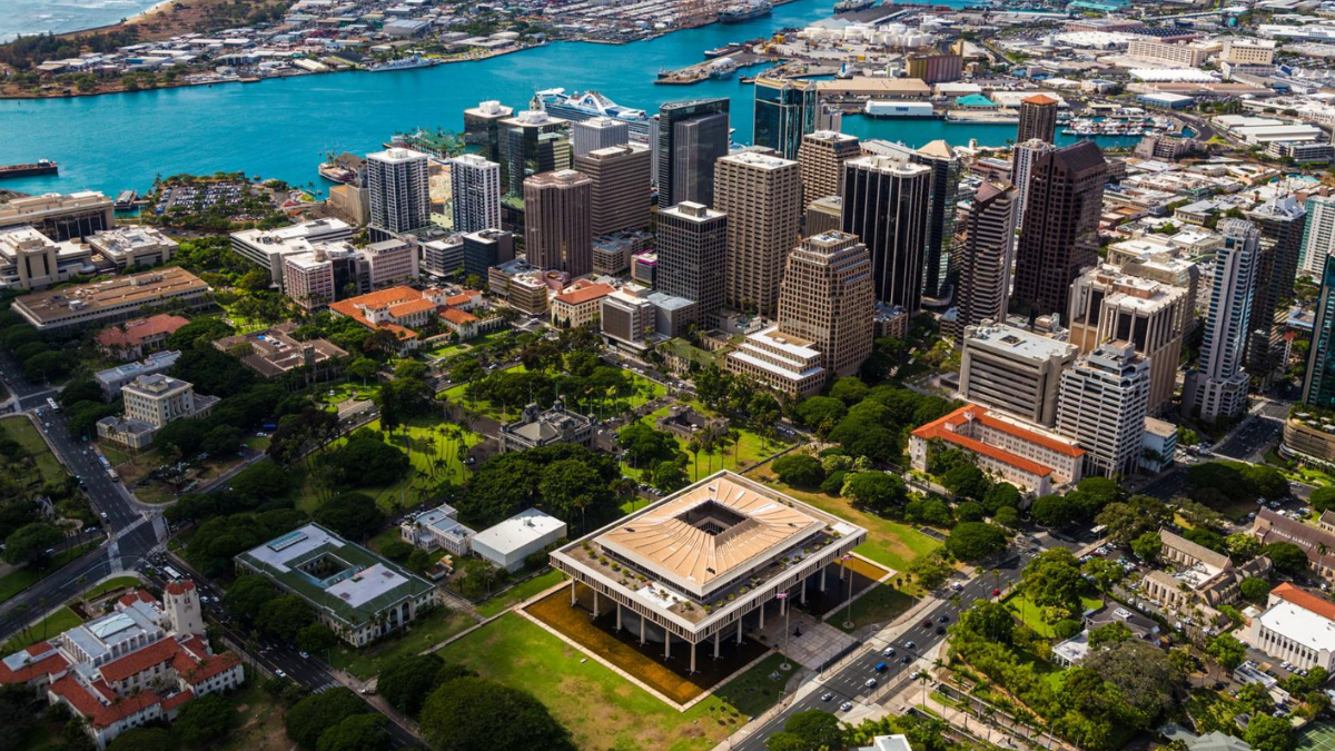 Como sair do aeroporto de Honolulu e chegar ao centro