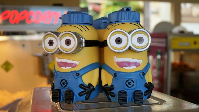 Copo refil Freestyle Souvenir Cup dos Minions da Universal Orlando