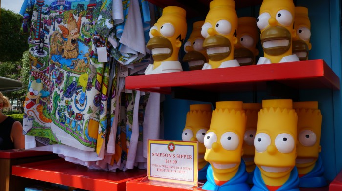 Copo refil dos Simpsons da Universal Orlando